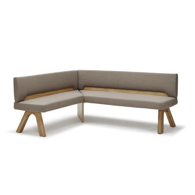 Schösswender »Ontario« 200 Eckbank Variante B 162/192 cm / Gavin 201 olive / Wildeiche natur, Variante B Image