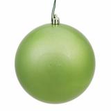 Freeport Park® Holiday Décor Ball Ornament Plastic in Green | 4.75 H x 4.75 W x 4.75 D in | Wayfair 4586F37F15A64DEB8C521AEA23041C8B