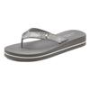 Badezehentrenner VENICE BEACH, Damen, Gr. 42, grau, Obermaterial: 100% Textilmaterial. Futter: 100% Textilmaterial. Decksohle: 100% Synthetik. Laufsohle: 100% Synthetik, Glitzer, unifarben, casual, Schuhe, Sandale, Pantolette, Badeschuh ultraleicht...