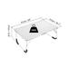 Foldable Laptop Table, Portable Lap Desk Picnic Bed Tables Silver Gray - Silver Gray