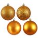 Freeport Park® Holiday Décor Ball Ornament Plastic in Yellow | 3 H x 3 W x 3 D in | Wayfair 2E10B51C1B58429B9D7A9B9C7101B3E9