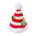 Mightlink Pet Hat Super Soft Ultra-Light Vibrant Color Fade-Resistant Easy-wearing Polyester Fiber Hairballs Style Christmas Dog Cap Pet Headdress Pet Supplies