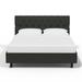 Latitude Run® Tufted Platform Bed Upholstered/Polyester/Linen | 43 H x 78 W x 83 D in | Wayfair E8F679A12D9440A08F85C5B98B682765