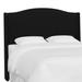 Birch Lane™ Byrd Upholstered Wingback Headboard Upholstered in Black | 56 H x 60 W x 10 D in | Wayfair EE1DF76056274541B5A96571E4E7FAC5