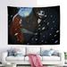 Tapestry For Bedroom The Nightmare Before Christmas Tapestry Christmas Tapestry Christmas Tapestry Wall Hanging Jack and Sally Living Room Home Decor