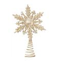 Shpwfbe Christmas Tree Decorations Christmas Ornaments Christmas Tree Top Star Plastic Golden Onion Pink Fancy Tree Top Star Decorative Christmas Tree Star Snow Christmas Decorations