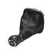 Meterk 5 Speed Gear Knob Manual Shifter Gaitor Boot Cover for Opel Corsa D Dust-proof
