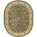 Nourison Nourison 2000 90 x 114 Oval Wool Indoor Rug in Olive Green Persian