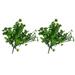 Artificial St Patricks Dayplant Greenery Faux Clover Decorations Flowers Leaf Four Greenery Decor Leaves Fake Filler