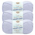 Lion Brand Yarn Heartland North Cascades Medium Acrylic Purple Yarn 3 Pack