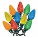 Sylvania 274756 25 Light Stay-Lit C9 Bulbs Multi Color