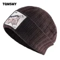 Bonnets brodés à motif Matkey pour hommes et femmes monochromatique bonnet de ski casquette Hip