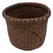 Basket Plant Woven Planter Pot Seagrass Flower Indoor Wicker Storage Rattan Plants Baskets Planters Pots Belly Balcony