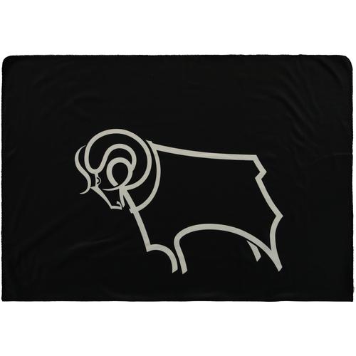 Derby County Crest Polarfleece-Decke