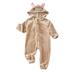 Baby Girl Fall Outfits Dresses for Big Girls Toddler Boys Girls New Long Sleeve Winter Rabbit Ears Hooded Jumpsuit Romper Water Shorts Girls