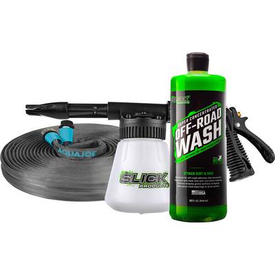 Aqua Joe BDL-A0002 Complete Cannon Bundle with Slick Products Detergent and Foam Blaster