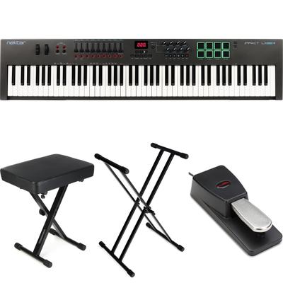 Nektar Impact LX88+ 88-key Keyboard Controller Essentials Bundle