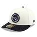 Men's New Era Cream/Black England Patriots 2022 Inspire Change 59FIFTY Low Profile Fitted Hat