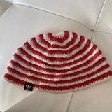Adidas Accessories | Adidas Beanie | Color: Red/White | Size: Os