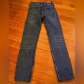 Zara Jeans | Euc Zara Women’s Dark Denim Blue Jeans Usa Sz 2 Straight Leg Pants Bottoms | Color: Blue | Size: 2