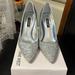 Nine West Shoes | 6.5 Nine West Glitter Heels | Color: Blue | Size: 6.5