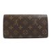 Louis Vuitton Accessories | Louis Vuitton M60415 Portefeuille Sarah Trunk Long Wallet Monogram Canvas Wom... | Color: Tan | Size: Os