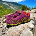 Adidas Shoes | Adidas Vigor Tr3 Trail Running Shoes Youth Size 6 Womens 7.5 Purple Yellow | Color: Purple/Yellow | Size: 7.5
