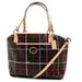 Coach Bags | Coach Peyton Tattersall Plaid Tote | Color: Brown | Size: Os