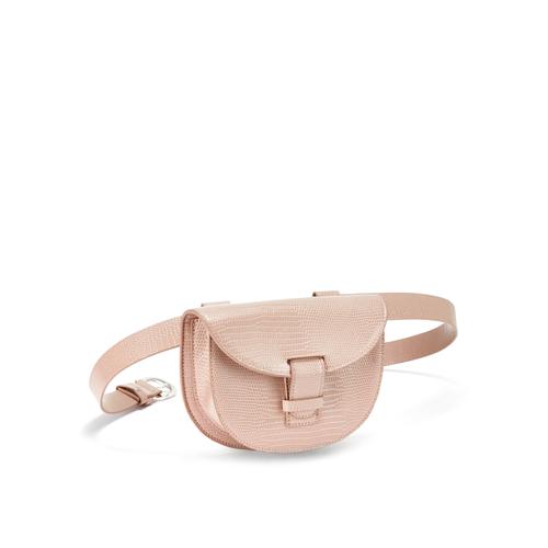 Gürteltasche LASCANA Gr. B/H/T: 19 cm x 14,5 cm x 5 cm 85, rosa Damen Taschen Minitasche Gürteltasche Gürteltaschen aus Lederimitat, CrossBody Gürteltasche, Brusttasche, Hüfttasche VEGAN
