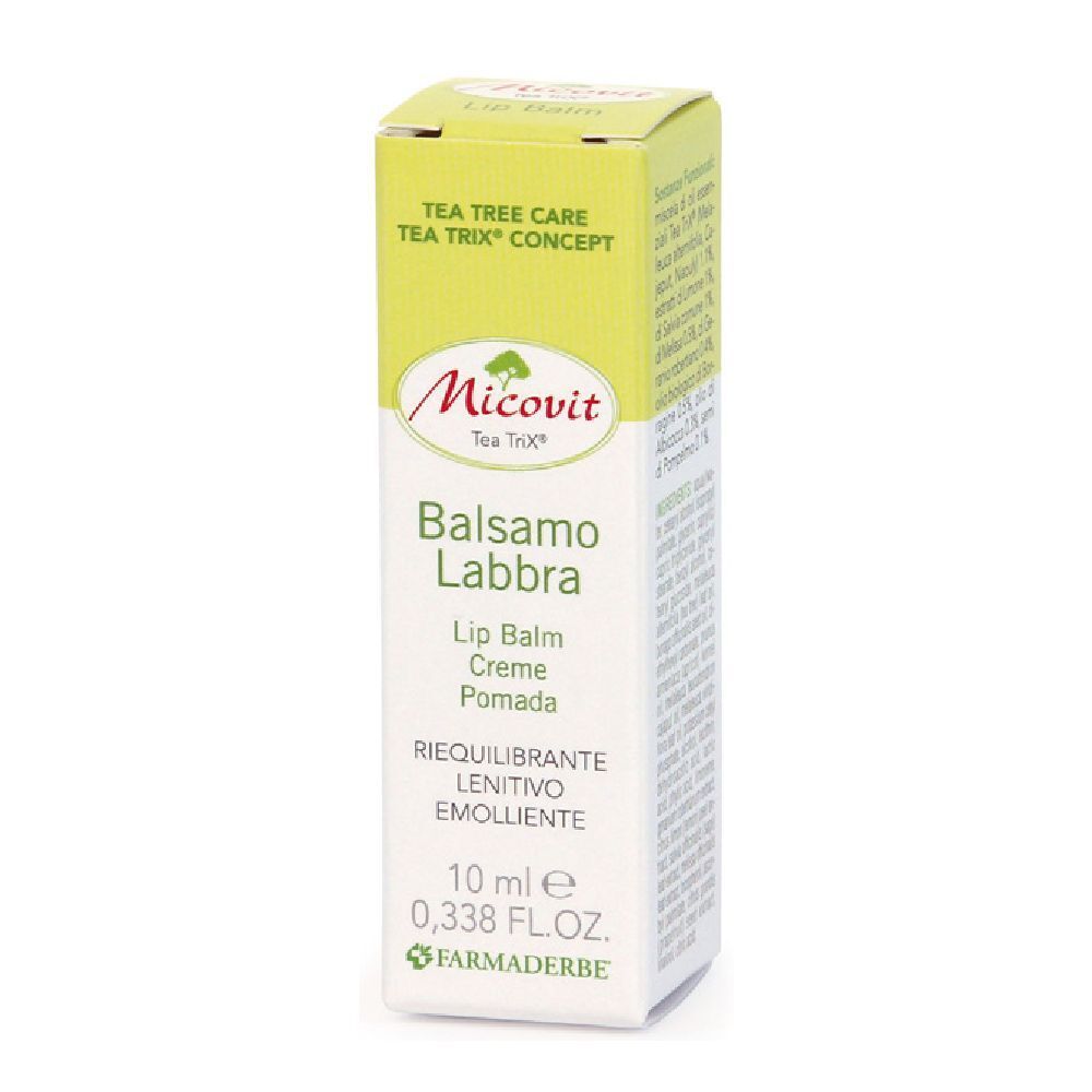 Micovit Balsamo Labbra 10 Ml ml Protezione per le labbra