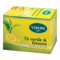 Viropa Te' Verde Limone Bio15F 15 pz Bustine filtro