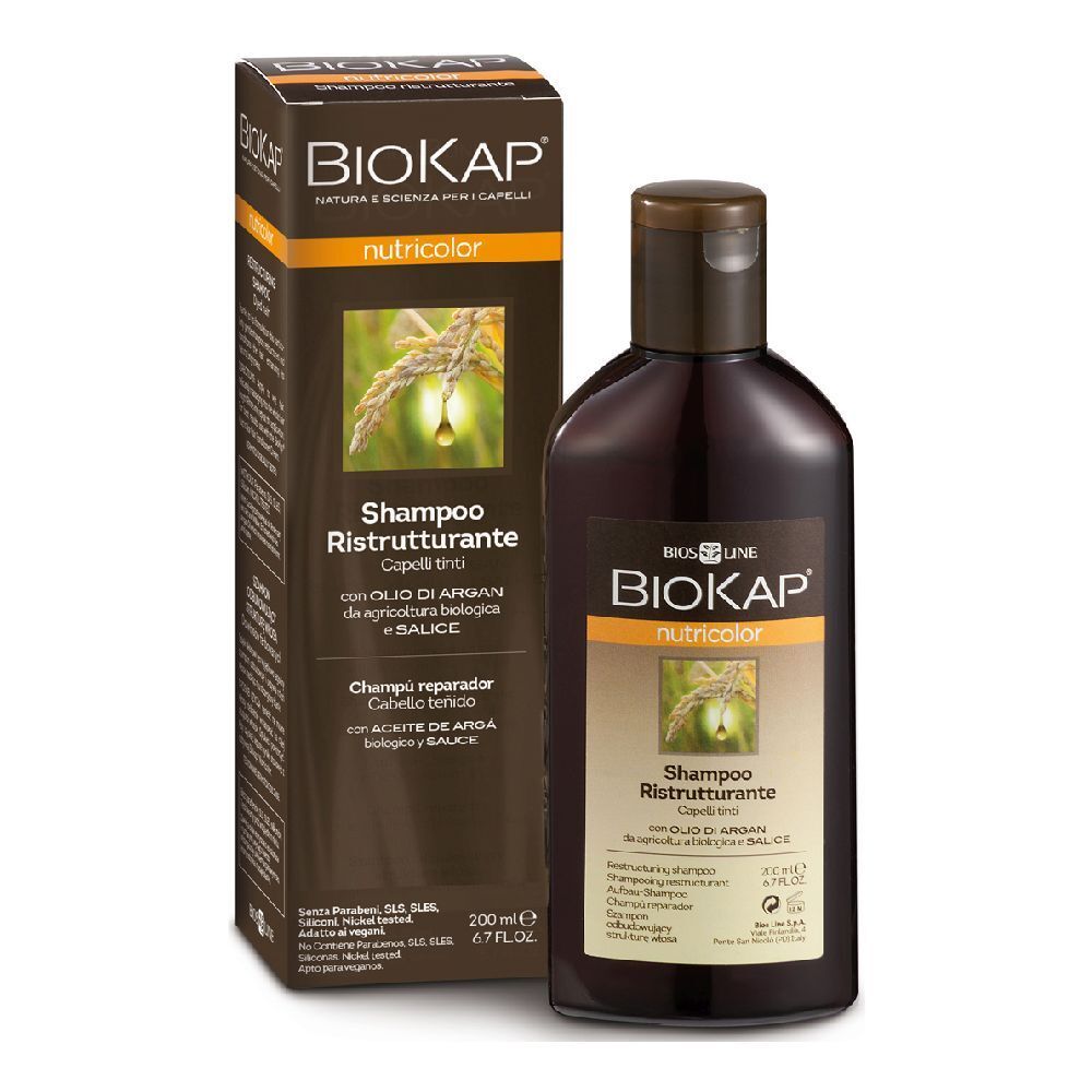 Biokap Nutricolor Shampoo Ristrutturante 200 Ml ml