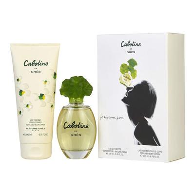 CABOTINE 2 PCS SET (3.4 EDT SP + 6.7 BODY LOTION) Standard Eau De Toilette for Women