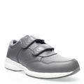 Propet Lifewalker Strap Walking Shoe - Mens 10 Grey Walking X