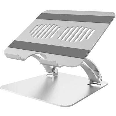 RHAFAYRE Laptop Stand, Ergonomic Aluminum Alloy Desktop Riser, Adjustable Stand Compatible with