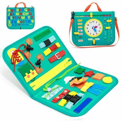 Busy Board for Toddlers Montessori Games Early Learning Educational Toys Fine Motor Sensory