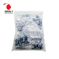 Kit de résistances verticales réglables bleu blanc 65 pièces 100 ohm -1M ohm 13 types * 5 pièces