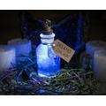 ZAUBERTRANK MIT LED Licht / Cosmic Stardust Potion / mit Wolken Effekt / schönes Geschenk Fantasy Flask Galaxy Inna bottle Nebula zauber