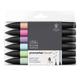 Winsor & Newton Brush Marker 6 Colour Sets