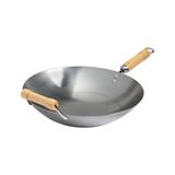 JOYCE CHEN Honey Can Do 14" Non-Stick Carbon Steel Wok Non Stick/Carbon Steel in Gray | 5.5 H x 14 W in | Wayfair J20-1140