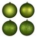 Northlight Seasonal Holiday Décor Ball Ornament Plastic in Green | 10 H x 10 W x 10 D in | Wayfair N592534DA