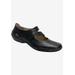 Wide Width Women's Chelsea Mary Jane Flat by Ros Hommerson in Black (Size 8 W)