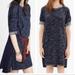 Madewell Dresses | Madewell Marled Textured Blue Sweatshirt Dress | Color: Blue | Size: S