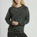 Athleta Tops | Athleta Studio To Black Lynx Street Print Balance Pullover Sweatshirt | Color: Black/Gray | Size: L