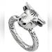 Gucci Accessories | Gucci Anger Forest Bulls Head Ring, Size 11 Sterling Silver | Color: Silver | Size: Size 11