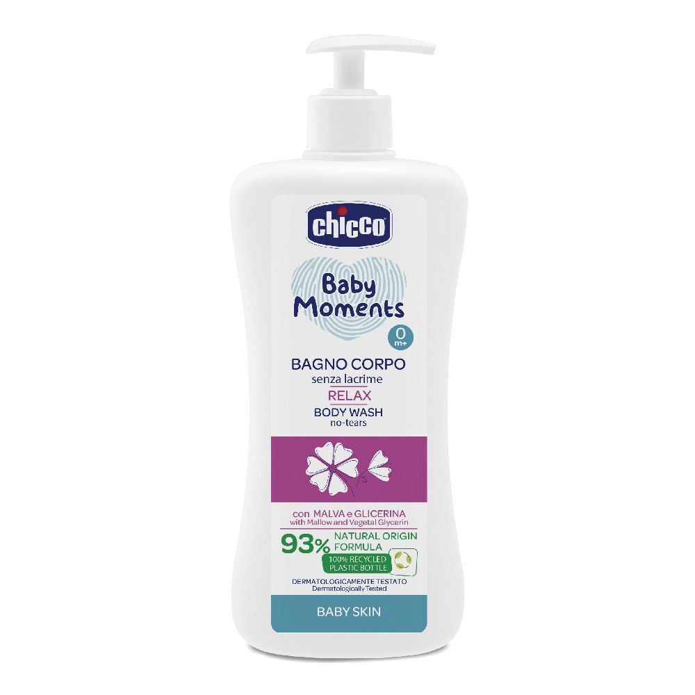 Chicco Baby Moments Bagno Relax 500 ml Additivo per il bagno