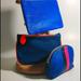 Victoria's Secret Bags | Ipsy X Victoria Secret Clutch Set (3 Piece) | Color: Blue/Orange | Size: Os