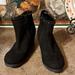 Michael Kors Shoes | Micheal Kors Suede Ankle Boots | Color: Black | Size: 5