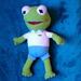 Disney Toys | (4/$20) #345 Vintage Kermit The Frog Plush Good Condition | Color: Green | Size: 7"