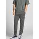 Jogginghose JACK & JONES "Gordon Shark Sweat Pants" Gr. XL, N-Gr, grau (dunkelgrau) Herren Hosen Jogginghosen